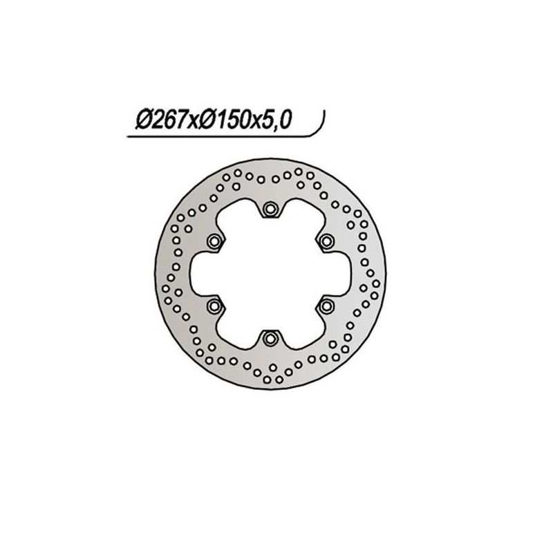 DISCO FRENO POST. YAMAHA XJR 1300 07/16