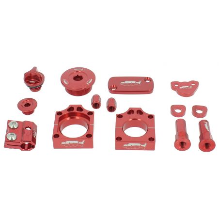 AVK019 Kit particolari in alluminio HONDA CRF 250 R 18-23 Rosso OEM
