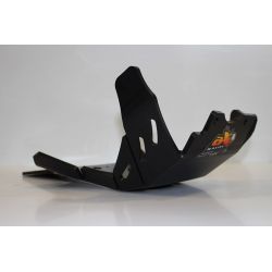 AX1466 Piastra paramotore Xtrem AXP RACING 8mm con protezione leverismi SHERCO 125 SE-R 18-23  NG