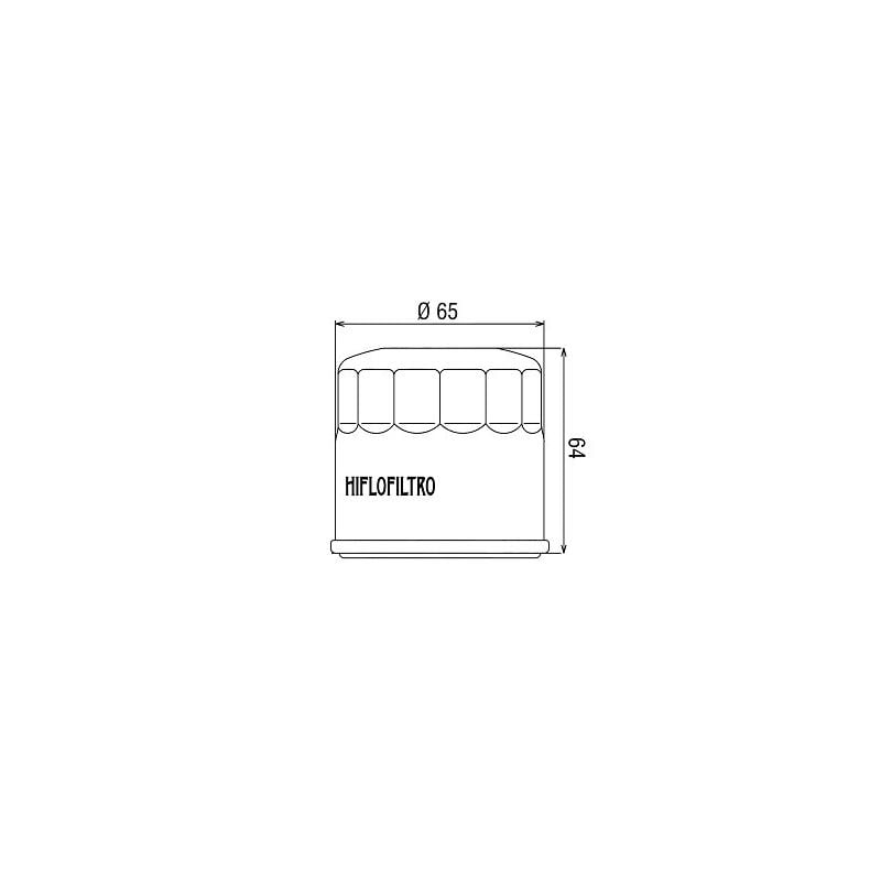 HF204 Filtri olio HIFLO YAMAHA XTZ 700 Tenere 20-22  HIFLO