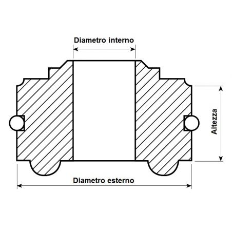 KYB502.00520 KAYABA - Ricambi originali per monoammortizzatore YAMAHA YZ 125 06-23  KAYABA