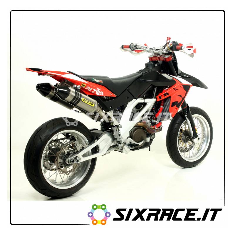 75079TT-33793 - Terminal FULL TITANIUM (sous la selle) Aprilia SX-V 5.5 2007-2014 75079TT -