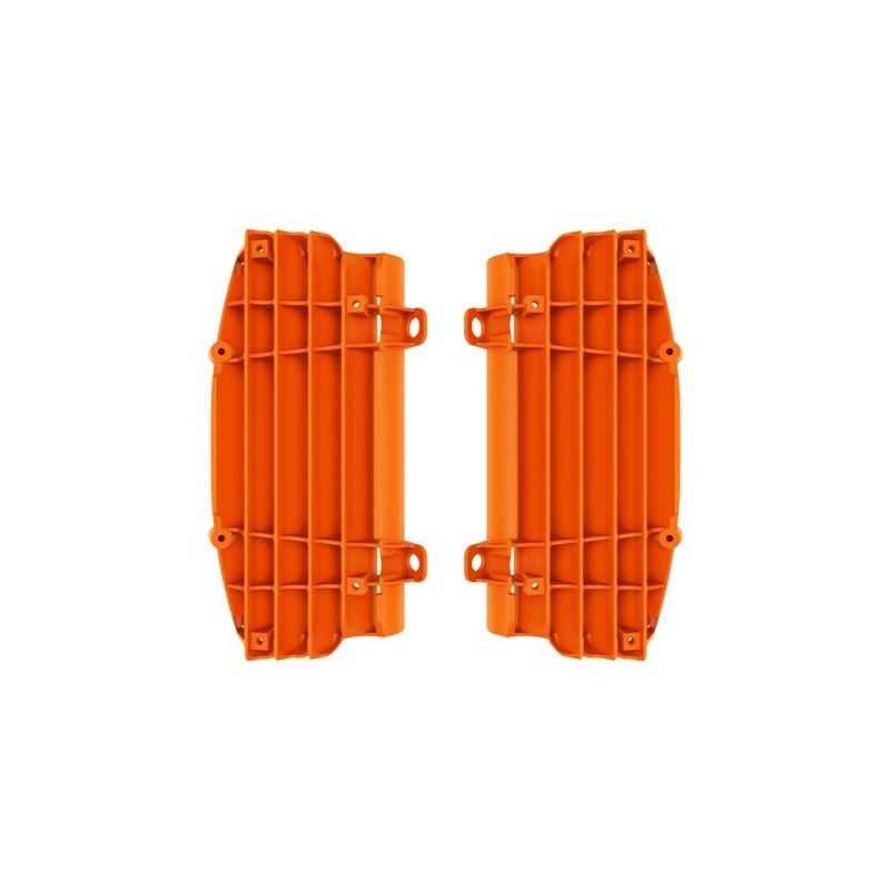 P8457900001 Griglie radiatori e retine di protezione KTM 300 EXC 17-23 Arancione Polisport