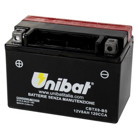 UB009MF Batterie UNIBAT MF e principali applicazioni BENELLI TRK 502 17-22  UNIBAT