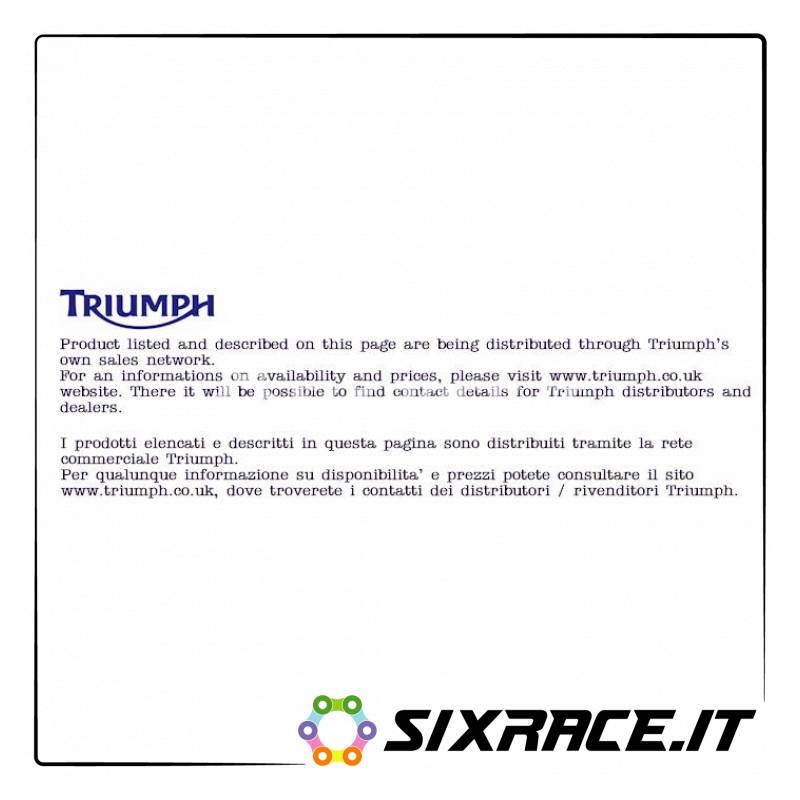 A9600199-33846 - Silenziatore OEM titanio Triumph Daytona 675 Triumph OEM DAYTONA 675 2006-2012 A9600199 - 