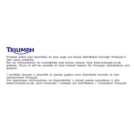 A9600199-33846 - Titum OEM Triumph Daytona 675 Triumph OEM OEM DAYTONA 675 2006-2012 A9600199 -