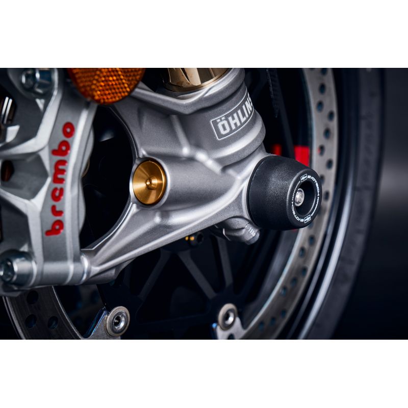 PRN011716-013098-40 Kit de protection de fourche avant et arrière Ducati Panigale V4 SP2 30 Annivers