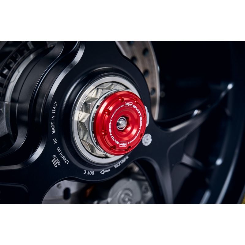 PRN013098-66 Rear Spindle Bobbins Ducati Panigale V4 SP2 30 Anniversario 916 2024+ Evotech-performan