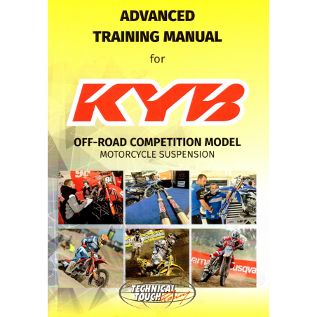 150340001401 150340001401 Manuale di formazione avanzato per Kayaba MODELLO DA COMPETIZIONE
