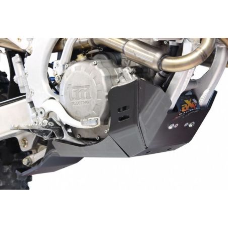 AX1625 Piastra paramotore Xtrem AXP RACING 8mm con protezione leverismi TM EN 250 FI 4T 22-24  NG