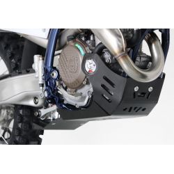 AX1661 Piastra paramotore Xtrem AXP RACING 8mm con protezione leverismi HUSQVARNA 250 FE 24-24  NG