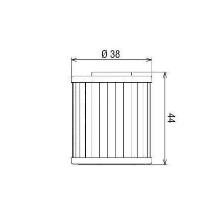 HF207 Filtri olio HIFLO SUZUKI RMZ 250 04-24  HIFLO