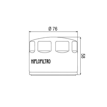 HF565 Filtri olio HIFLO APRILIA Tuareg 660 21-23  HIFLO