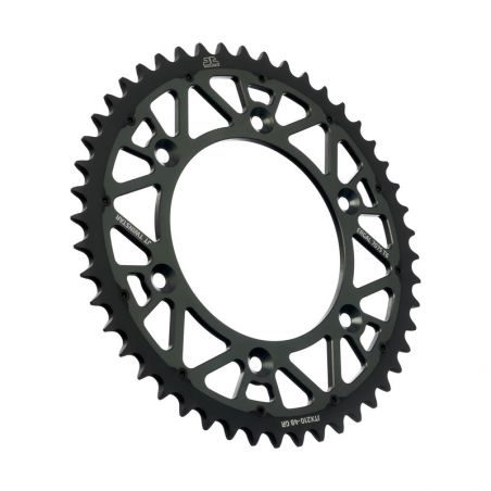 JTX210.48GR Corone Bi-Metallo JT - TWINSTAR HONDA CRF 250 R 04-24 Denti:48 denti Grigio Passo:520 JT