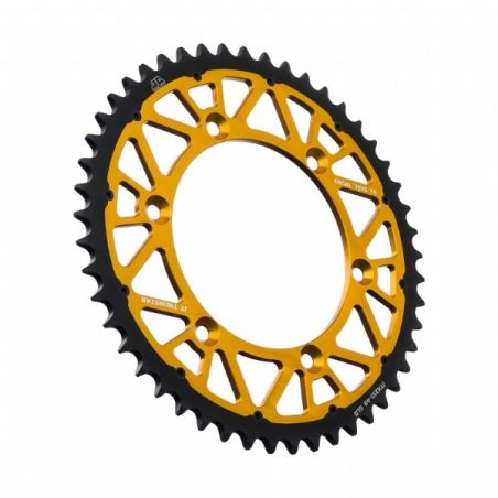 JTX251.49O Corone Bi-Metallo JT - TWINSTAR FANTIC XEF 250 21-24 Denti:49 denti Oro Passo:520 JT