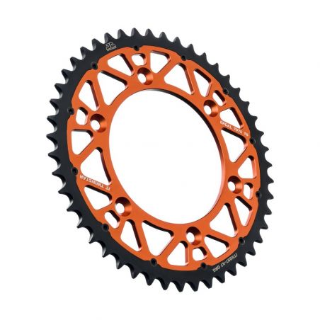 JTX897.47A Corone Bi-Metallo JT - TWINSTAR KTM 450 EXC 03-24 Denti:47 denti Arancione Passo:520 JT
