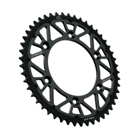 JTX897.49GR Corone Bi-Metallo JT - TWINSTAR KTM 250 SX F 06-24 Denti:49 denti Grigio Passo:520 JT