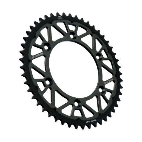 JTX897.49GR Corone Bi-Metallo JT - TWINSTAR KTM 890 Adventure 21-23 Denti:49 denti Grigio Passo:520