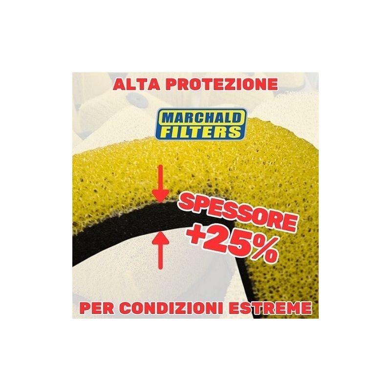 MFE2332 Filtri aria in spugna ad alta protezione MARCHALD FILTERS SUZUKI RMZ 450 05-17  MARCHALD FIL