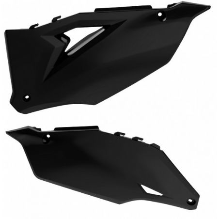 P8423500003 Plastiche replica - KAWASAKI KAWASAKI KX 250 F 21-24 Nero Polisport