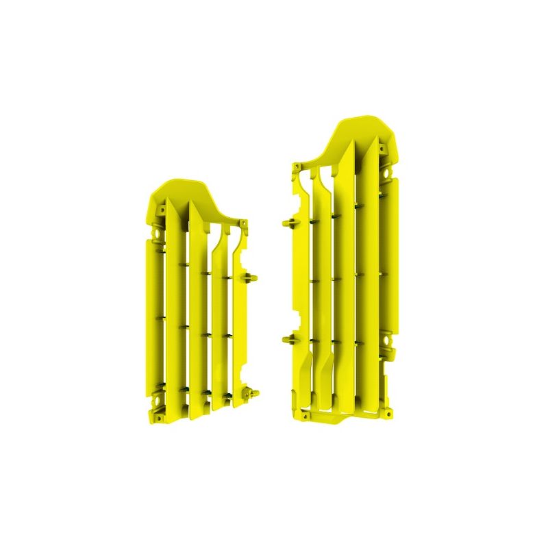 P8464800002 Griglie radiatori e retine di protezione SUZUKI RMZ 450 18-24 Giallo rm01 Polisport