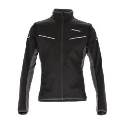 GIACCA SOFTSHELL TRACK 319 - Nero/Grigio