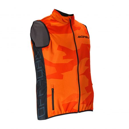 0023441.010 SOFTSHELL X-WIND GILET 010 - Arancio Acerbis
