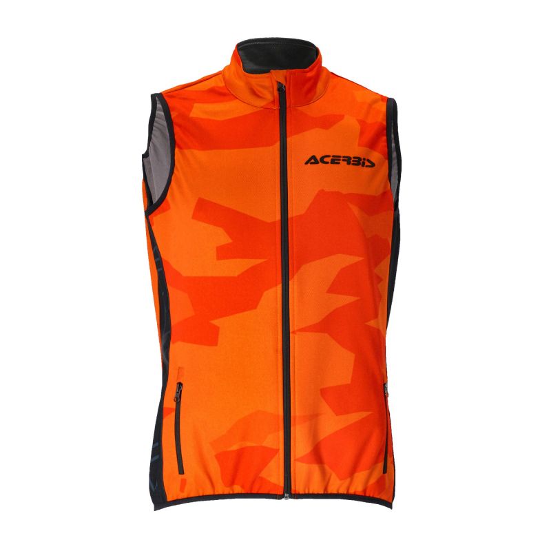 SOFTSHELL X-WIND GILET 010 - Arancio