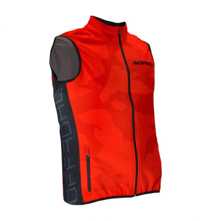 0023441.110 SOFTSHELL X-WIND GILET 110 - Rosso Acerbis