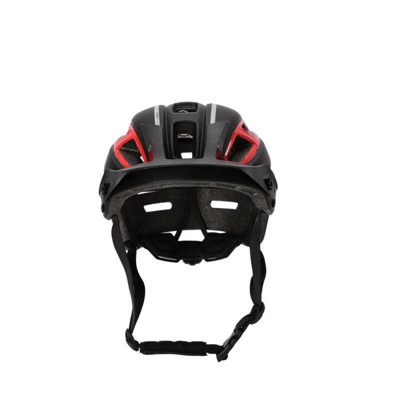 CASCO DOUBLEP 323 - Nero/Rosso