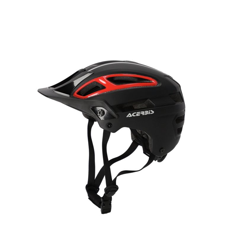 CASCO DOUBLEP 323 - Nero/Rosso