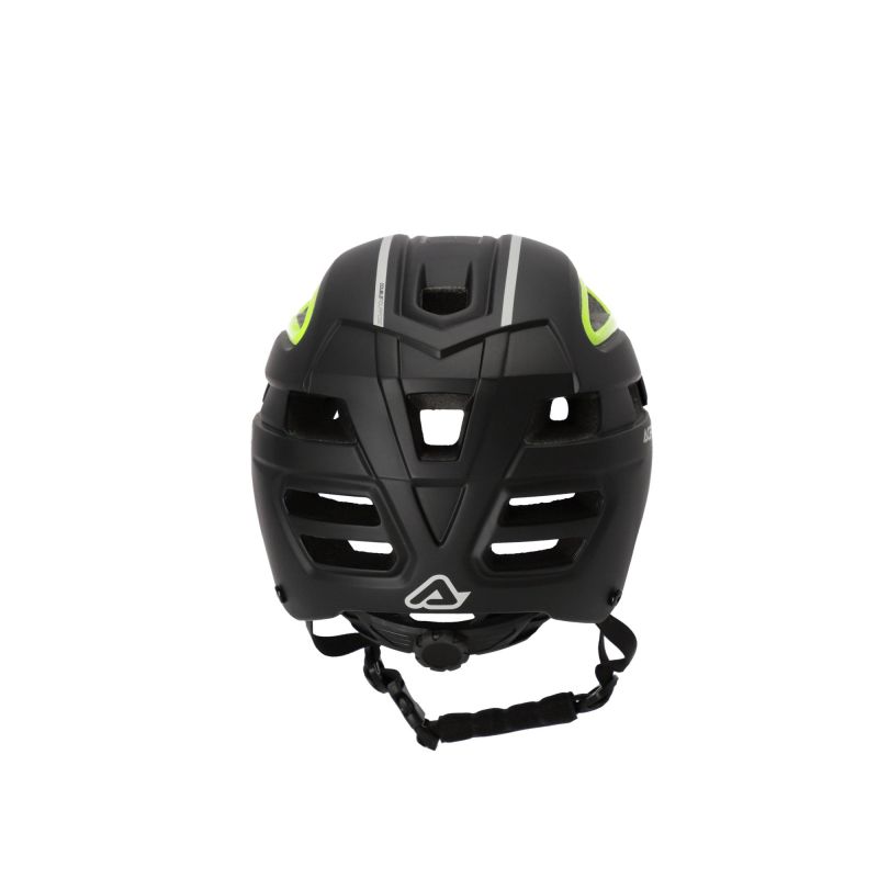 CASCO DOUBLEP 444 - Nero/Giallo fluo