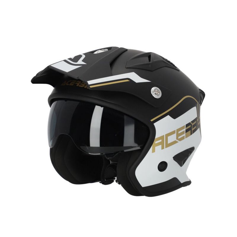 CASCO JET ARIA 22-06 002 - White/Black/Gold