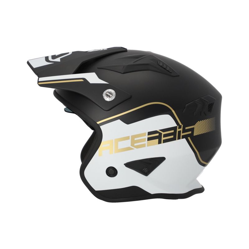 CASCO JET ARIA 22-06 002 - White/Black/Gold