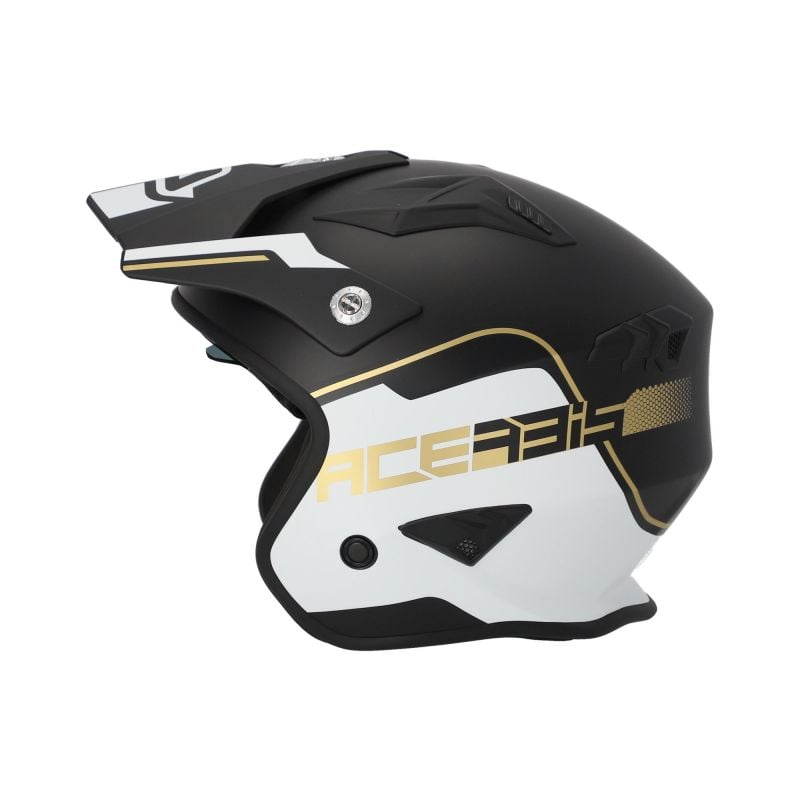 CASCO JET ARIA 22-06 002 - White/Black/Gold