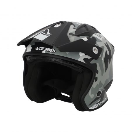 0025055.743 CASCO JET ARIA 22-06 743 - Camo/brown Acerbis