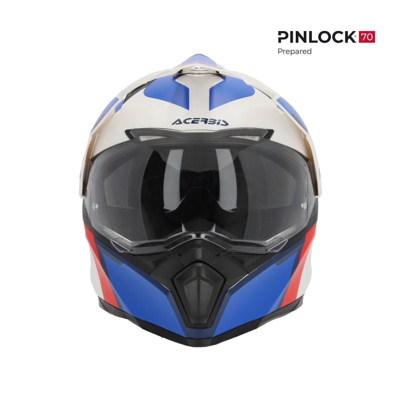 CASCO FLIP FS-606 22-06 034 - Bianco/blu/rosso