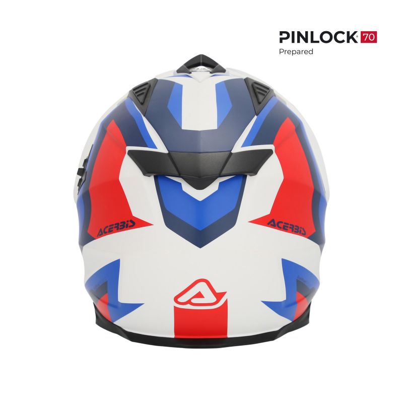 CASCO FLIP FS-606 22-06 034 - Bianco/blu/rosso
