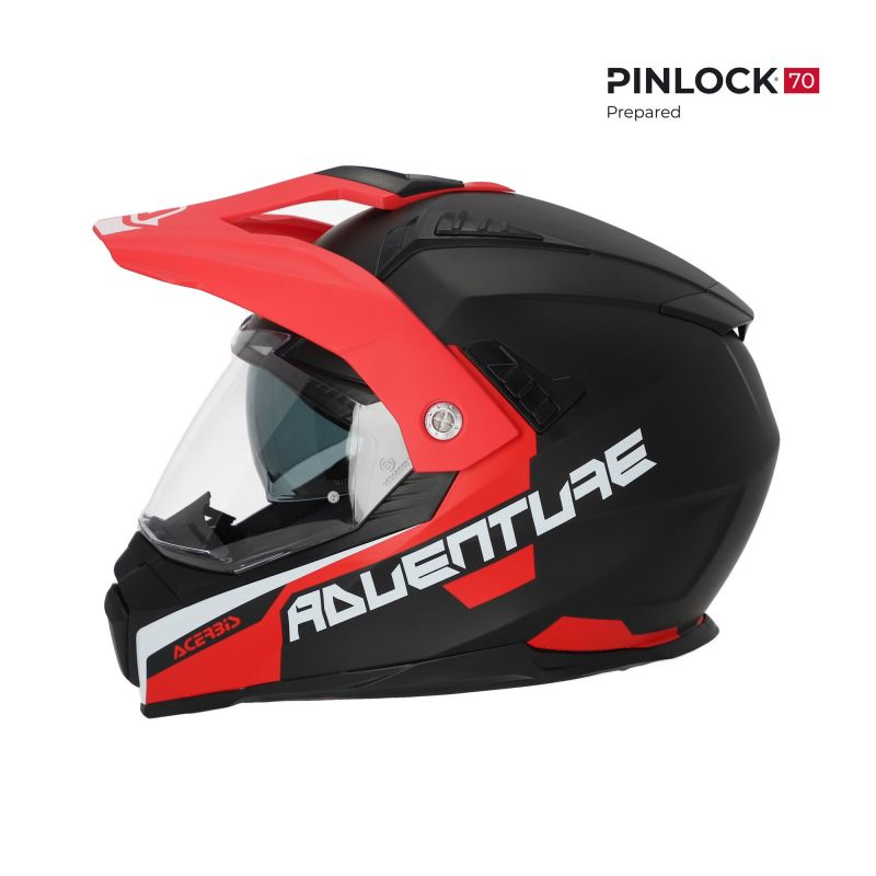 CASCO FLIP FS-606 22-06 295 - Grigio/Rosso