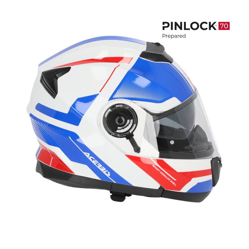 CASCO SEREL 22-06 034 - Bianco/blu/rosso