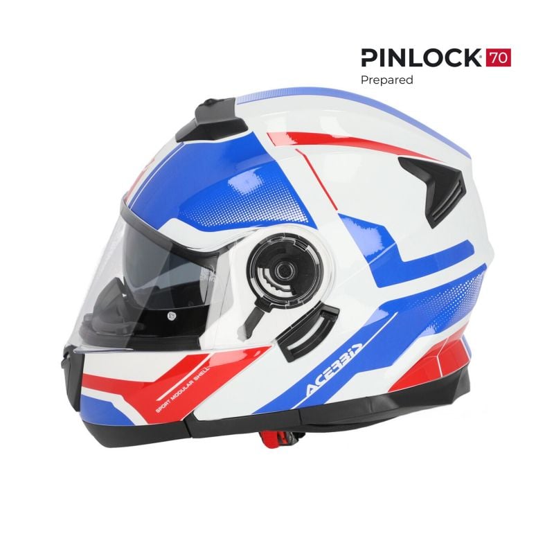 CASCO SEREL 22-06 034 - Bianco/blu/rosso