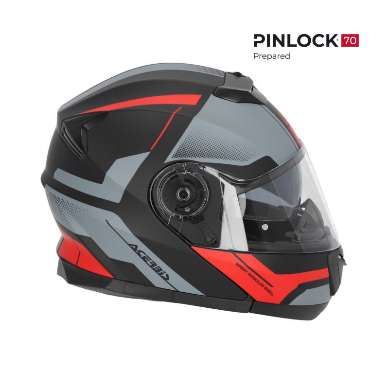 CASCO SEREL 22-06 323 - Nero/Rosso