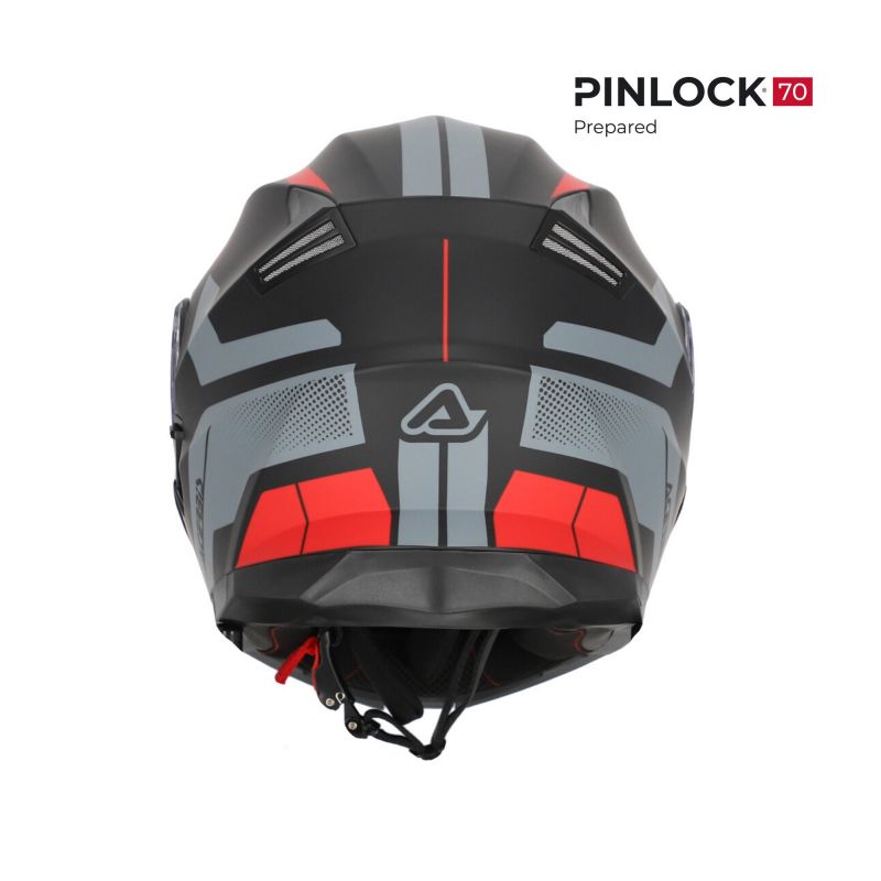 CASCO SEREL 22-06 323 - Nero/Rosso