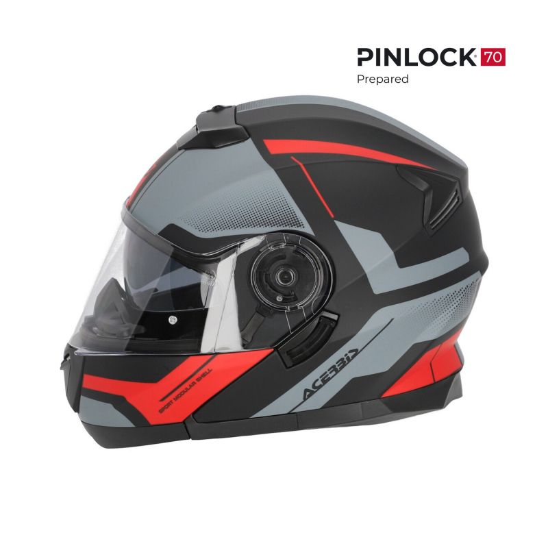 CASCO SEREL 22-06 323 - Nero/Rosso