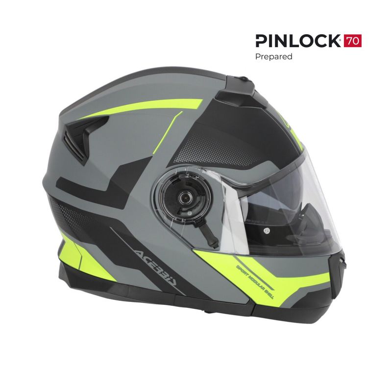 CASCO SEREL 22-06 444 - Nero/Giallo fluo
