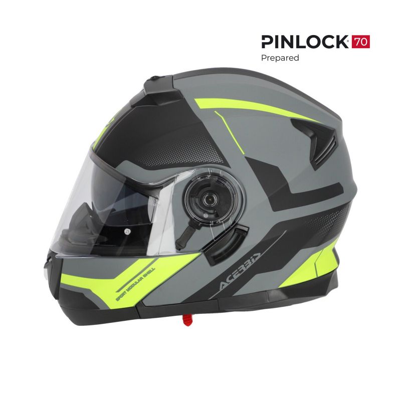 CASCO SEREL 22-06 444 - Nero/Giallo fluo
