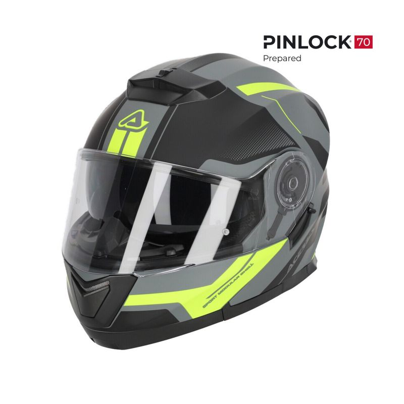 CASCO SEREL 22-06 444 - Nero/Giallo fluo
