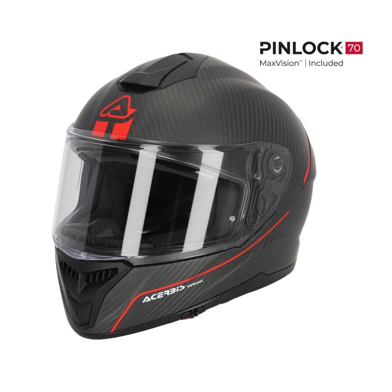 0025313.323 CASCO TARMAK 22-06 323 - Nero/Rosso Acerbis