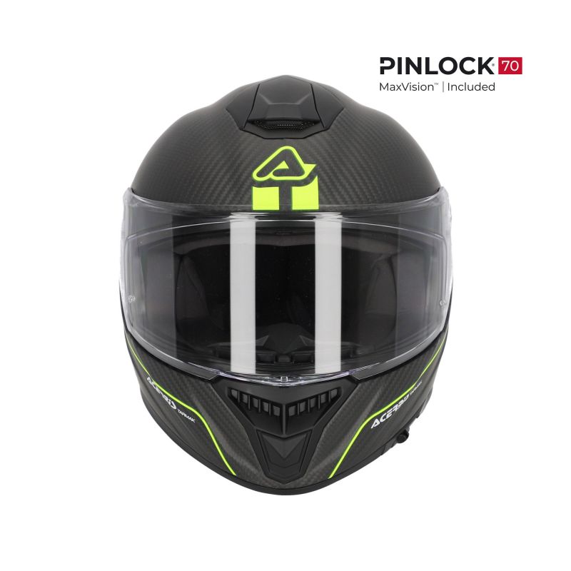CASCO TARMAK 22-06 444 - Nero/Giallo fluo