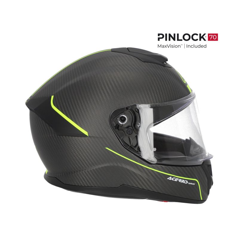 CASCO TARMAK 22-06 444 - Nero/Giallo fluo
